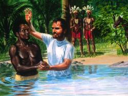 Филипп крестит ефиоплянина